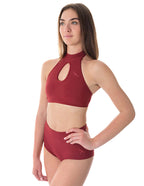 Dragonfly Terri - High neck sports bra