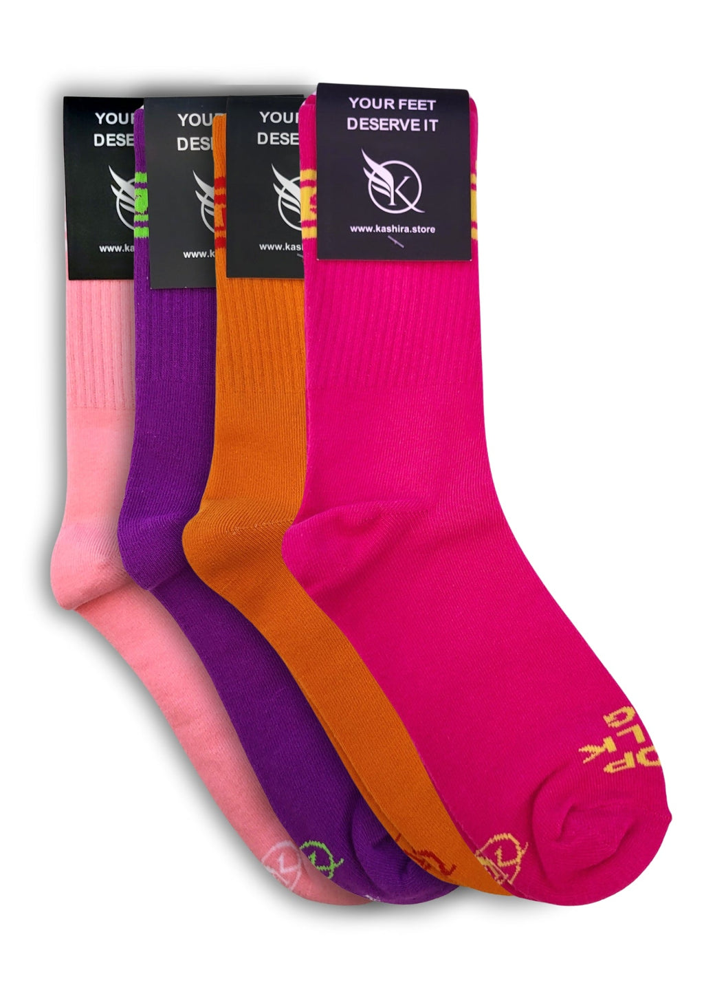 Kashira - SKATE SOCKS 4pack