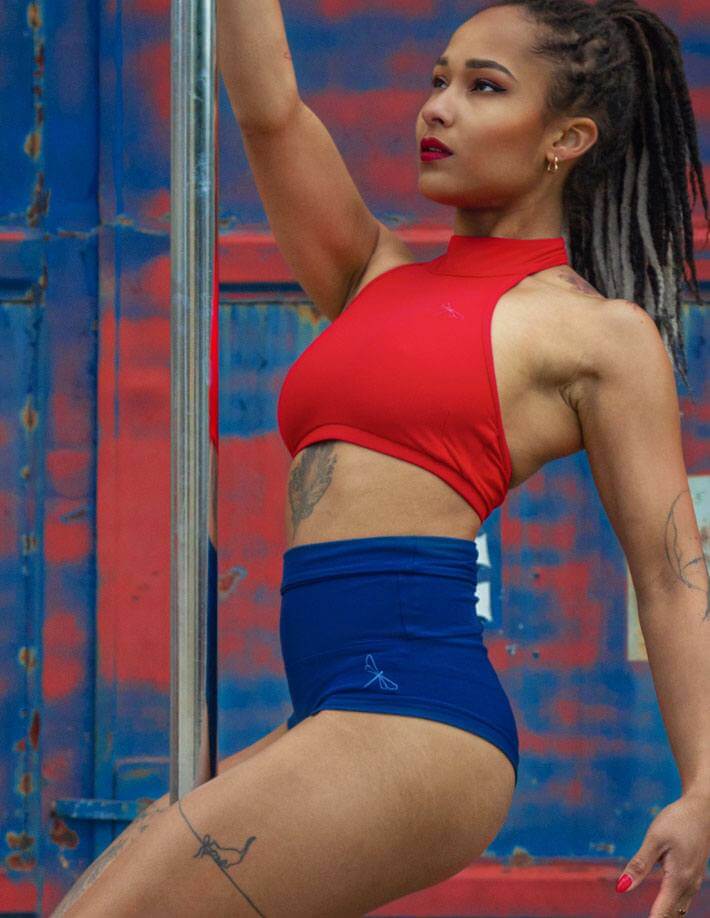 Dragonfly Lisette - Halter sports bra