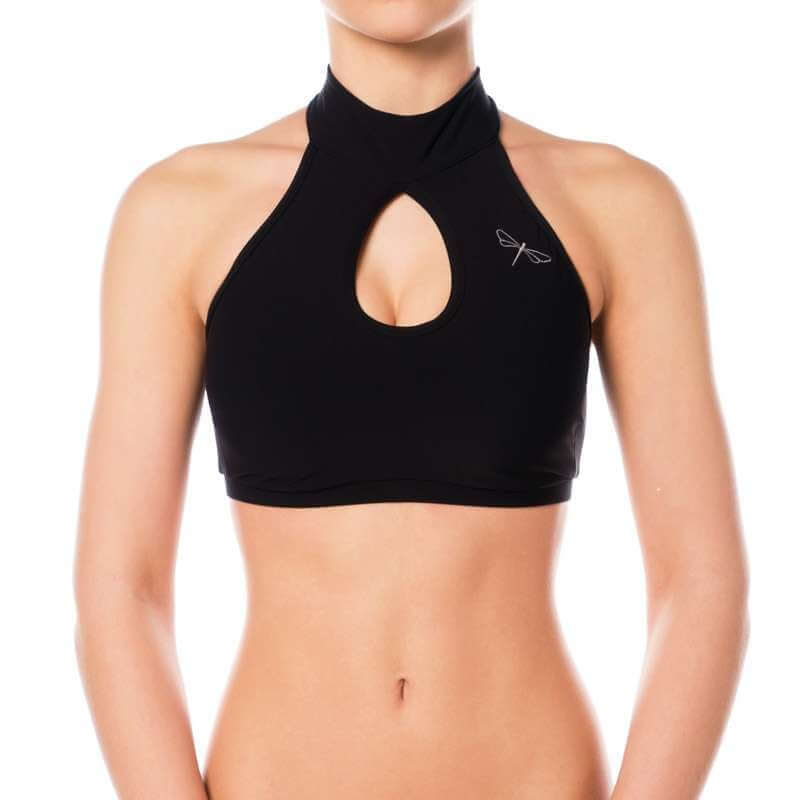 Dragonfly Terri - High neck sports bra